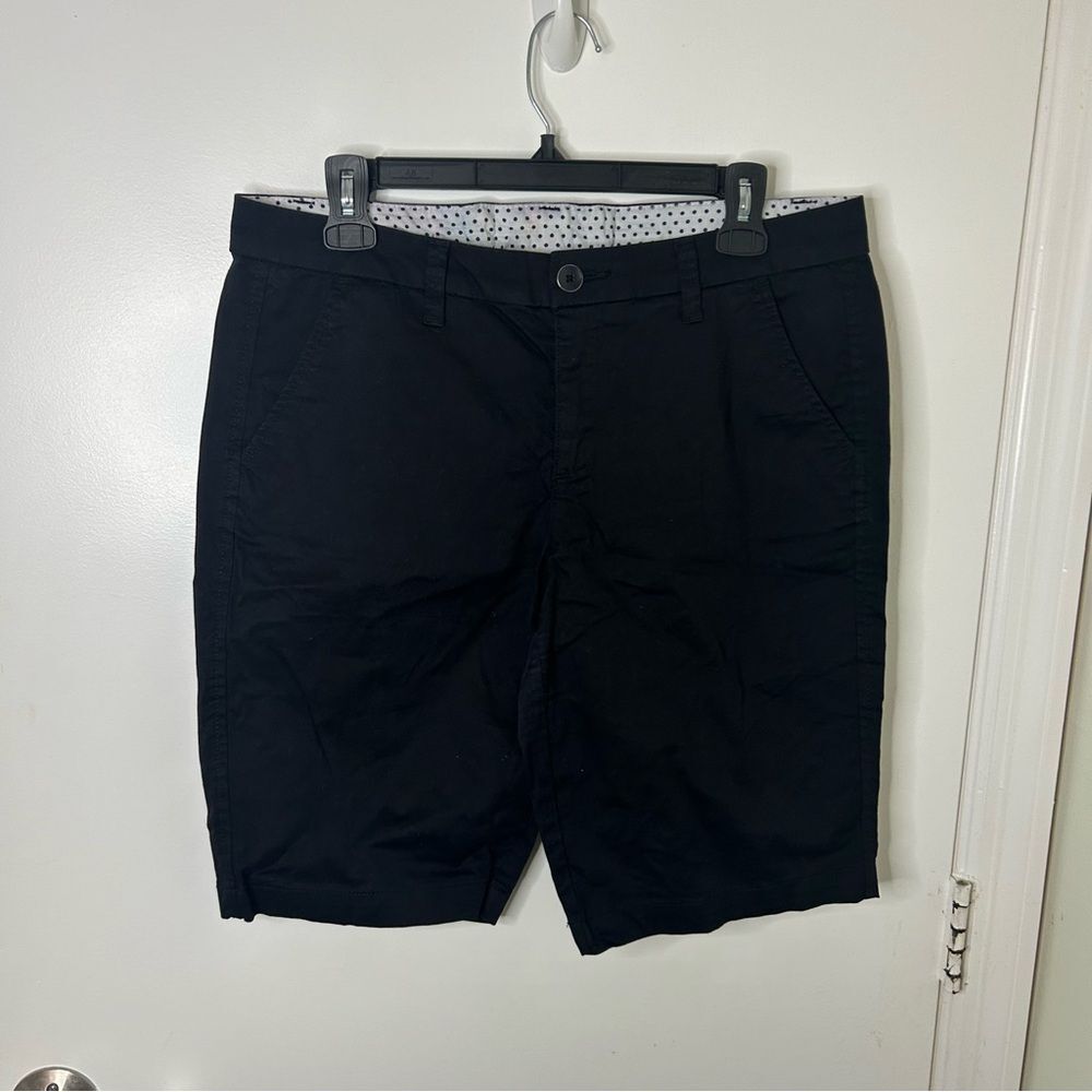 JCP | women’s black Bermuda shorts | size 8